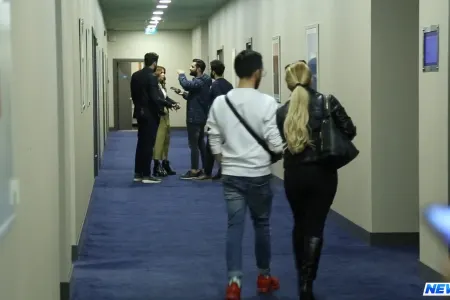 Zenfira Fatimənin təqdimatında "razborka" düzənlədi... - VİDEO