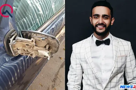 Hüseyindən polisə şikayət - Maşını bu vəziyyətə salıb