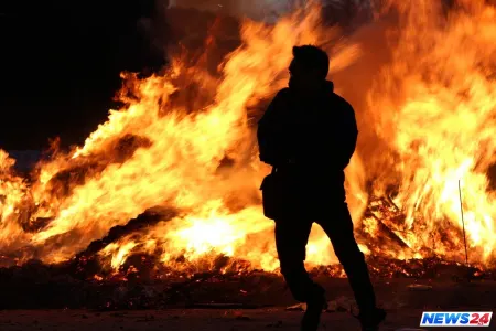 Çeçenistanda qadın polis postunda özünü partladıb