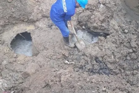 Bakıda kanalizasiya kollektordan kəsilmiş mal başları çıxdı - "Azərsu"dan açıqlama - FOTO