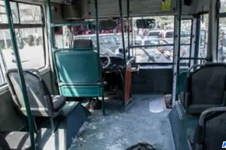 Bakıda sərnişin avtobusunda seksual manyak cinsi orqanını çıxardıb... - VİDEO (+18)