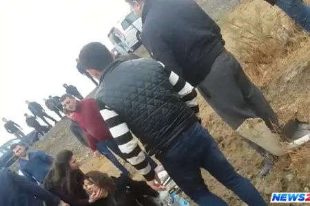 Hacıqabulda dəhşətli qəza - Ağır yaralananlar var - VİDEO