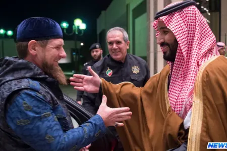 Jurnalistin ölümündə təqsirləndirilən şahzadə Çeçenistan rəhbəri ilə Əbu-Dabi Qran-Prisində - FOTO