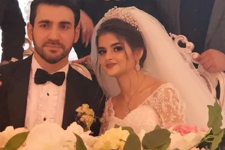Azərbaycanlı müğənninin həyat yoldaşı toyunda mahnı oxudu - FOTOLAR - VİDEO