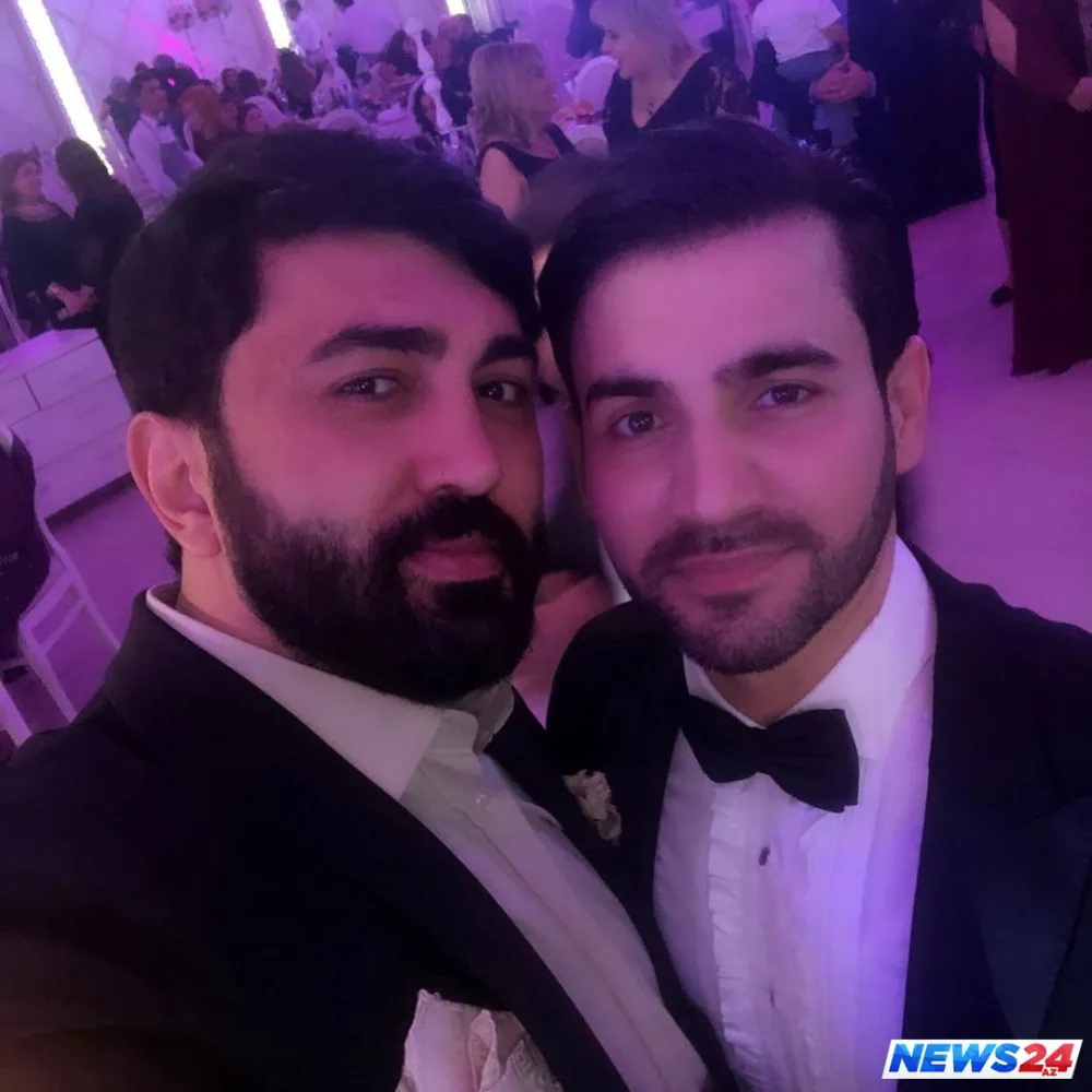 Azərbaycanlı müğənninin həyat yoldaşı toyunda mahnı oxudu - FOTOLAR - VİDEO