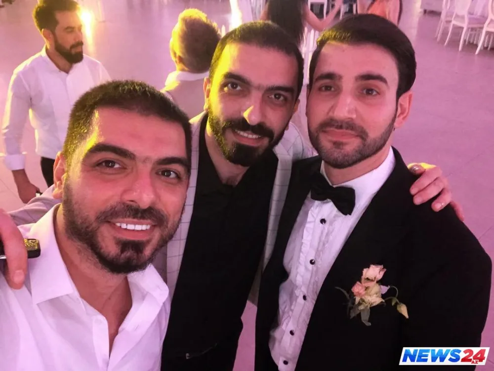 Azərbaycanlı müğənninin həyat yoldaşı toyunda mahnı oxudu - FOTOLAR - VİDEO