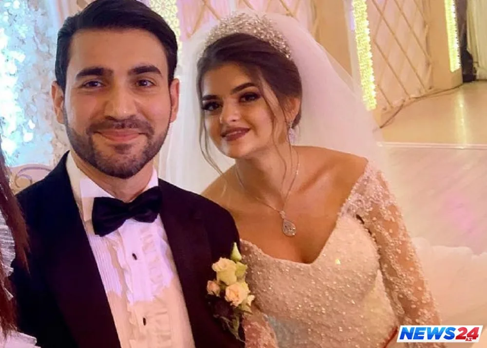 Azərbaycanlı müğənninin həyat yoldaşı toyunda mahnı oxudu - FOTOLAR - VİDEO