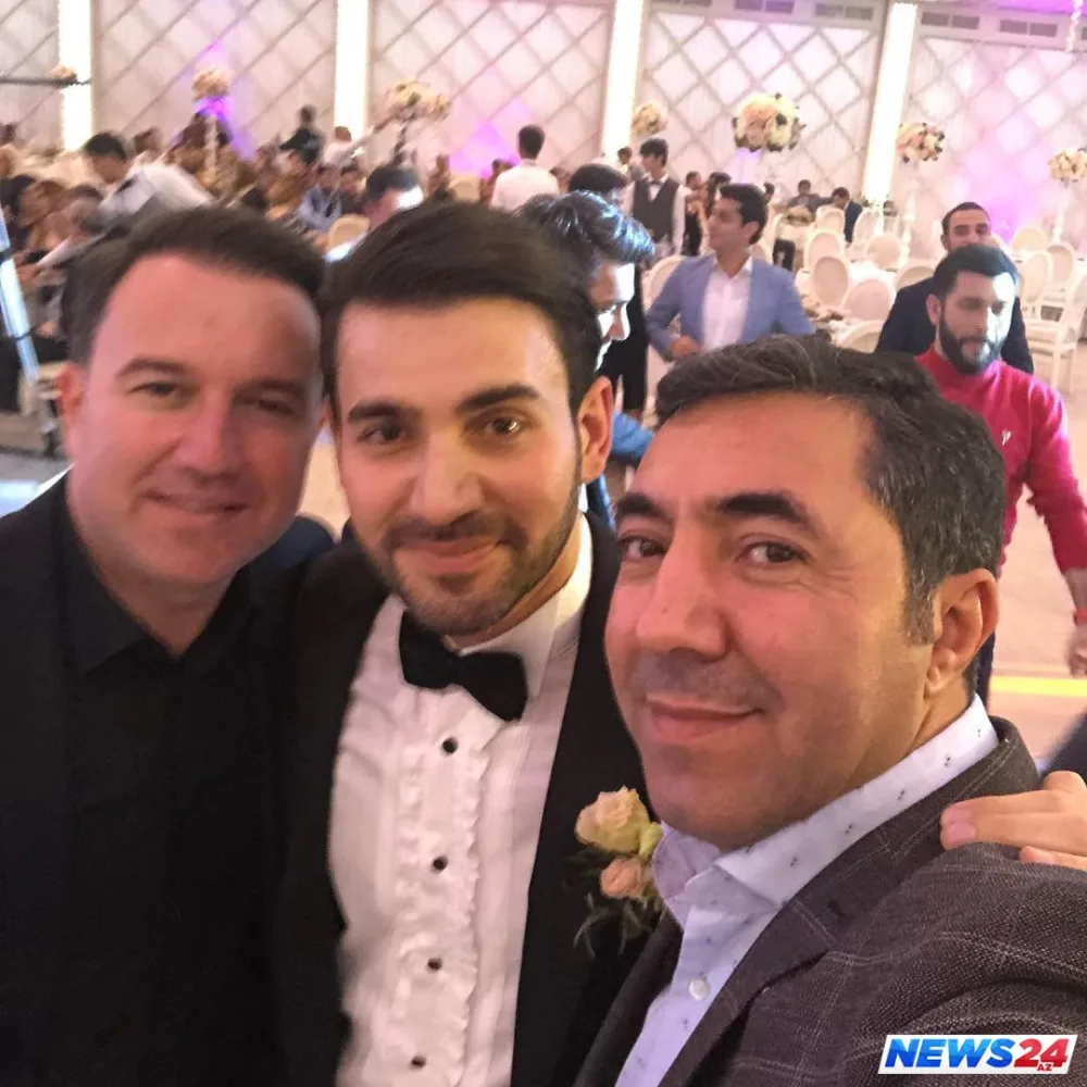 Azərbaycanlı müğənninin həyat yoldaşı toyunda mahnı oxudu - FOTOLAR - VİDEO