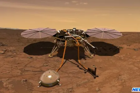 Gözlənilən eniş baş tutdu : NASA robotu Marsa endi – FOTO