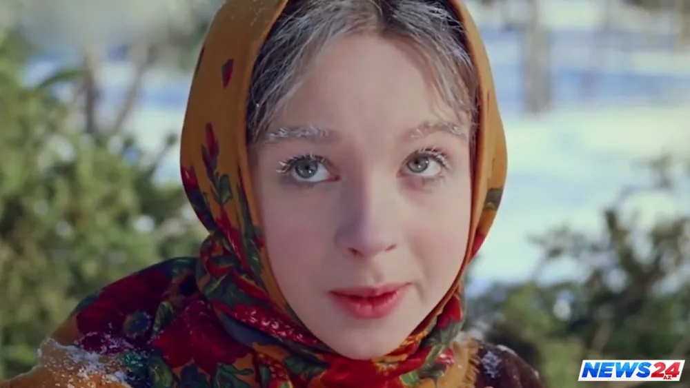 "Morozko" filminin Nastenkası - FOTO-VİDEO