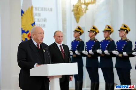 Putin azərbaycanlı rəssamı təbrik etdi