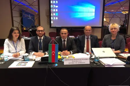 Varşavada “Birbaşa dəmir yolu bağlantısı haqqında Konvensiya” müzakirə olunub - FOTO