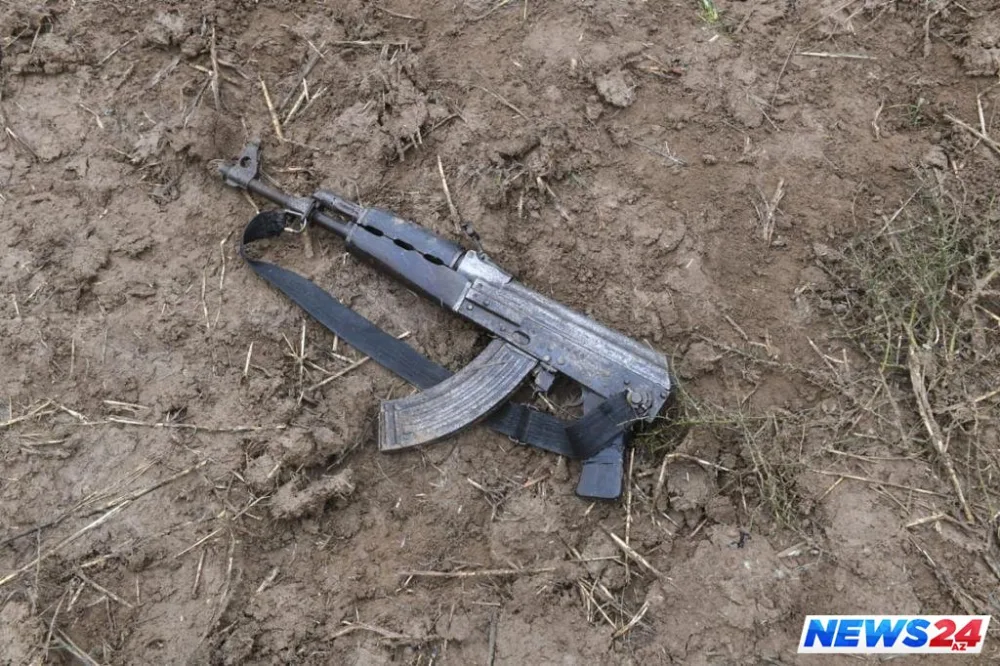 Azərbaycan sərhədini pozmağa cəhd edən silahlı şəxslər sərhədçilərə atəş açıb - FOTO