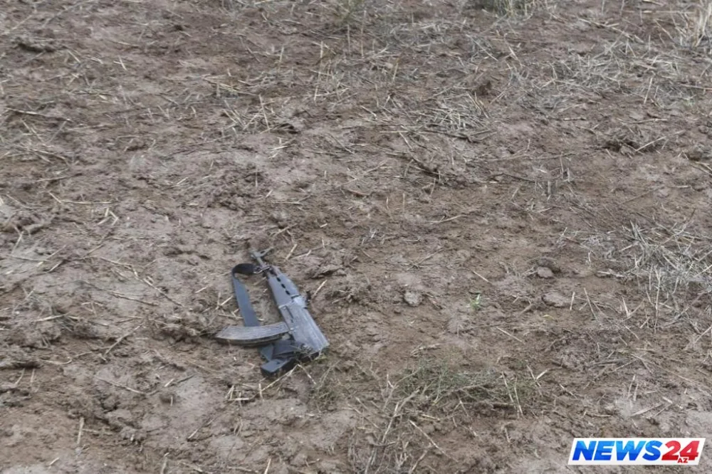 Azərbaycan sərhədini pozmağa cəhd edən silahlı şəxslər sərhədçilərə atəş açıb - FOTO