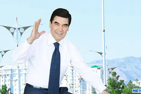Türkmənistan Prezidenti hökumətin iclasına velosipedlə gəlib