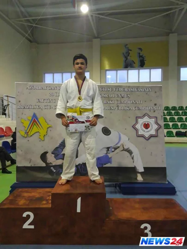 Afaq Bəşirqızının nəvəsi Respublika birincisi oldu - FOTOLAR