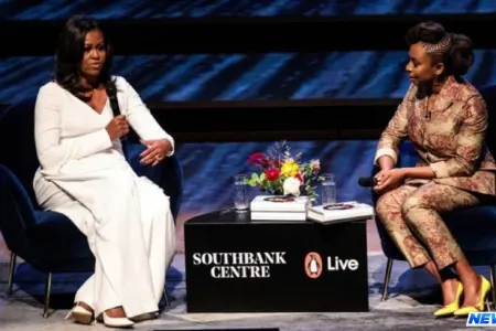 Londonda Mişel Obamanın avtobioqrafiyasının təqdimatı olub