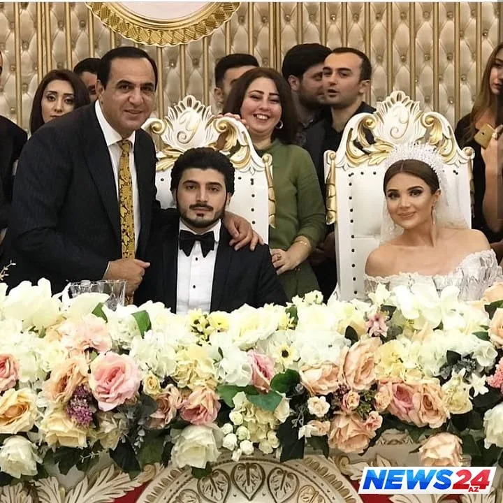 Azərbaycanlı məşhur cütlüyün toyundan - FOTOLAR - VİDEO