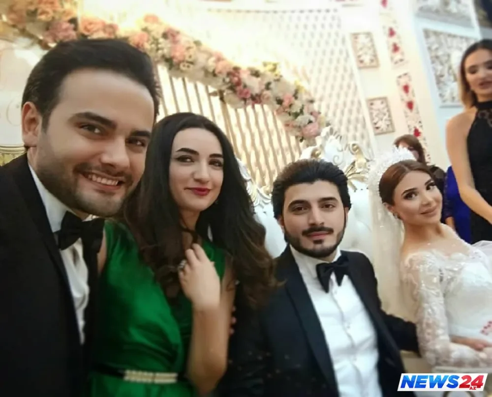 Azərbaycanlı məşhur cütlüyün toyundan - FOTOLAR - VİDEO