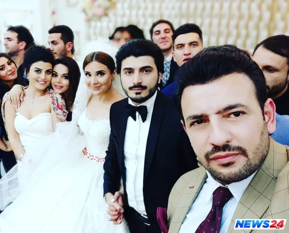 Azərbaycanlı məşhur cütlüyün toyundan - FOTOLAR - VİDEO