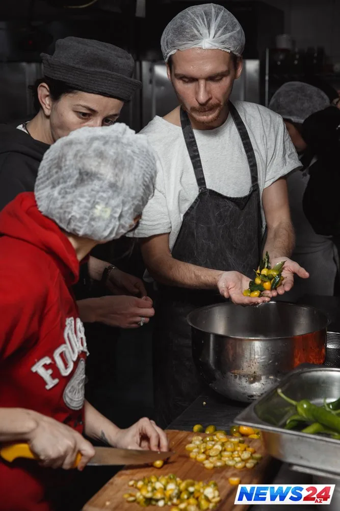 Ukraynalı vegan-aşpazdan pulsuz master klass - FOTOLAR