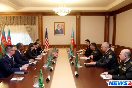 Azərbaycan ilə ABŞ arasında hərbi-texniki əməkdaşlığın daha da genişləndirilməsi məsələləri müzakirə edilib