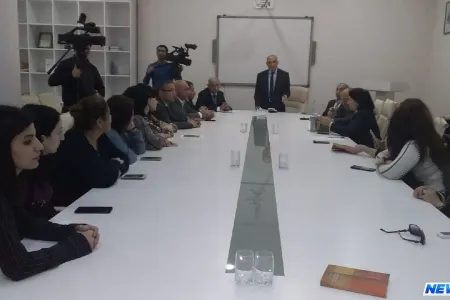 Bakıda “Erməni dilinin qrammatikası” kitabının təqdimatı keçirilib