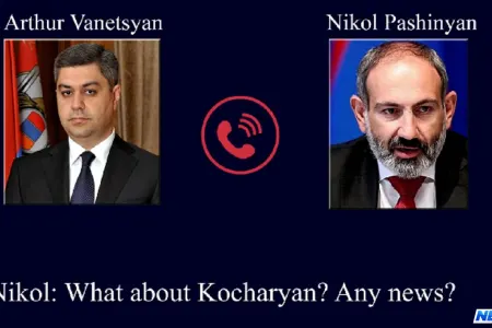 Paşinyanın gizli səs yazısı yayıldı