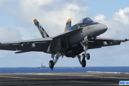 ABŞ-ın hərbi təyyarələri havada toqquşdu