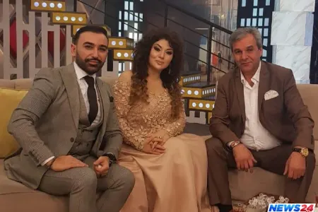 Təranə Qumral efirə başqasının geyinilmiş paltarı ilə çıxıb - FOTOLAR