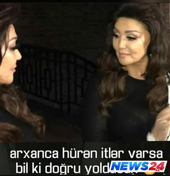 "Arxanca hürən itlər varsa..." - Nazpəri Dostəliyeva - FOTOLAR