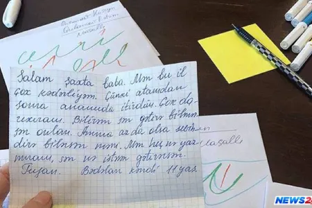 “Şaxta baba, atamdan sonra anamı da itirdim…” – 11 yaşlı Tufandan məktub