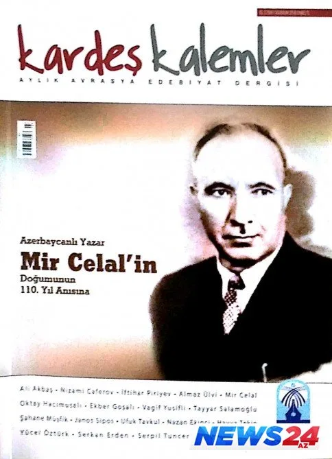 “Kardeş kalemler” jurnalı noyabr nömrəsini görkəmli yazıçı Mir Cəlal Paşayevin 110 illiyinə həsr edib - FOTOLAR