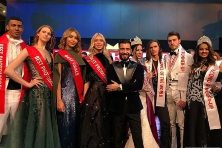 Azərbaycanlı kişi model dünya ikincisi oldu - FOTO