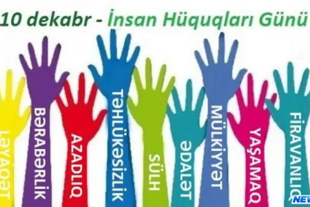 10 dekabr Ümumdünya İnsan Hüquqları Günüdür