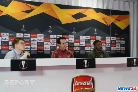 "Arsenal"ın baş məşqçisi : “Qarabağ"a hörmətlə yanaşırıq"