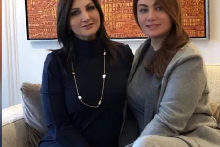 Ruhi Əliyeva Sibel Canla görüşdü - FOTO