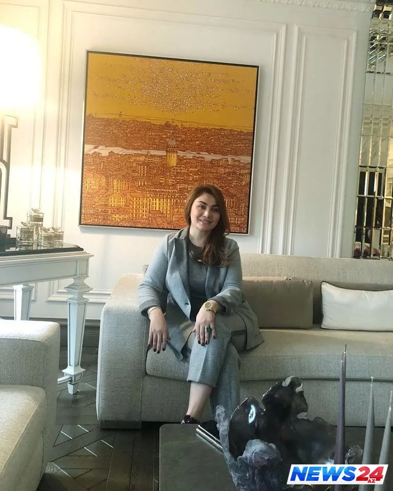 Ruhi Əliyeva Sibel Canla görüşdü - FOTO