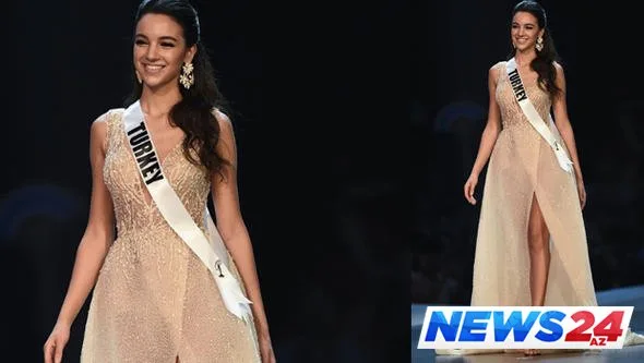 "Miss Kainat"da Türkiyə gözəli podiumda göz oxşadı - FOTO