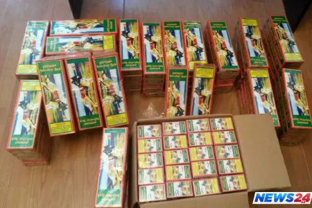 “Sədərək”dən 13962 ədəd partlayıcı oyuncaqlar və pirotexniki vasitələr götürülüb