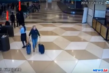 Gömrükçüləri aldatmaq istəyən qadın vəzifəli şəxsin qızıdır - VİDEO