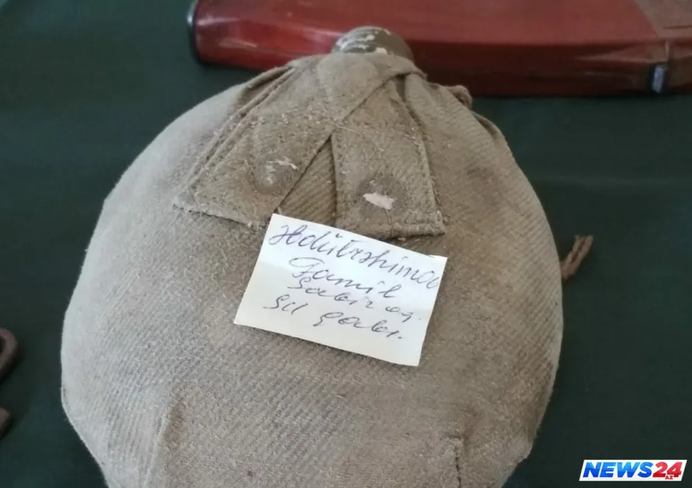 Şəhidlərimizin bədənindən çıxarılan qan ləkəli qəlpə və güllələr - VİDEOREPORTAJ