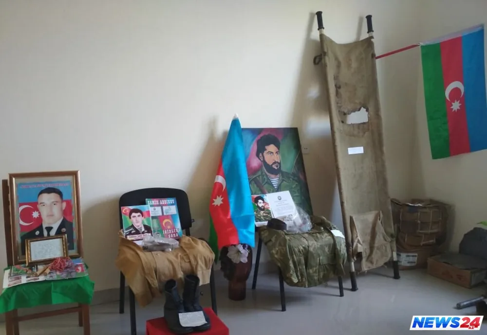 Şəhidlərimizin bədənindən çıxarılan qan ləkəli qəlpə və güllələr - VİDEOREPORTAJ