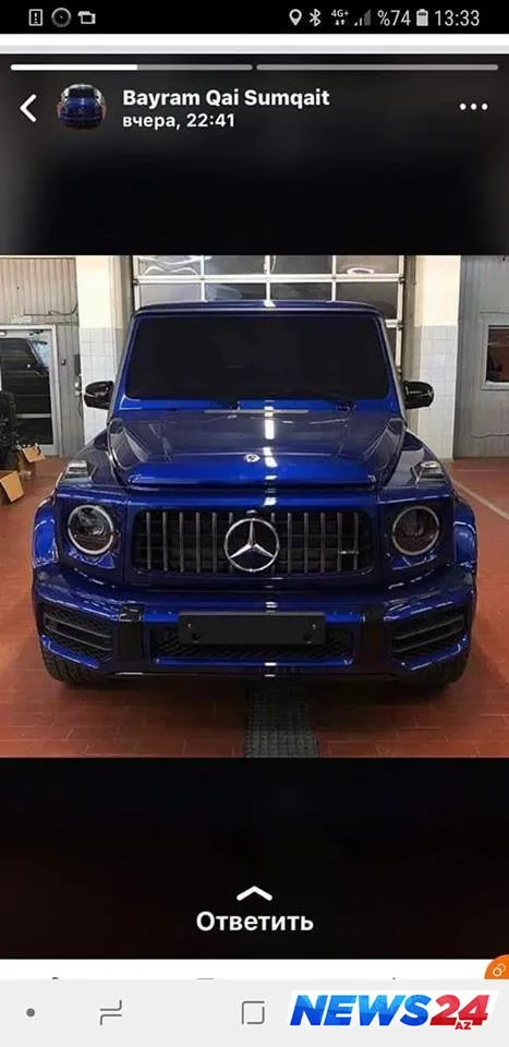 “Hacı Mazan”ın işdən çıxarılan oğlunun 300 minlik maşınları - FOTO