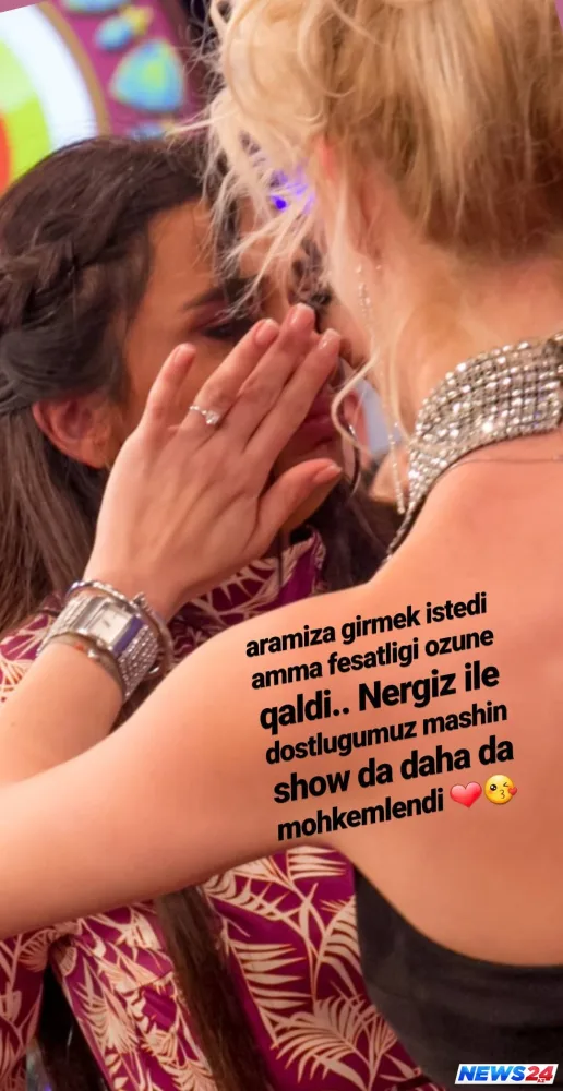 Ayseldən Pərvinə: "Sənətin yoxdursa o zaman başqa qapıya ay qara qız" - FOTO