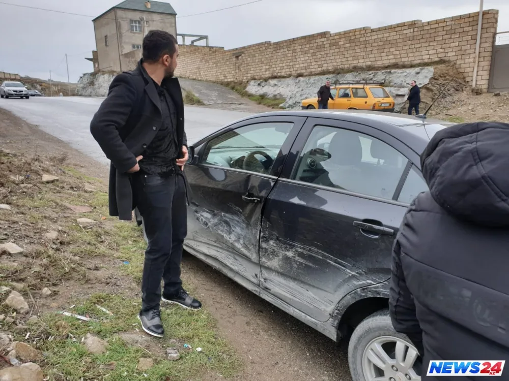 Tanınmış teleaparıcı qəza keçirdi - FOTO