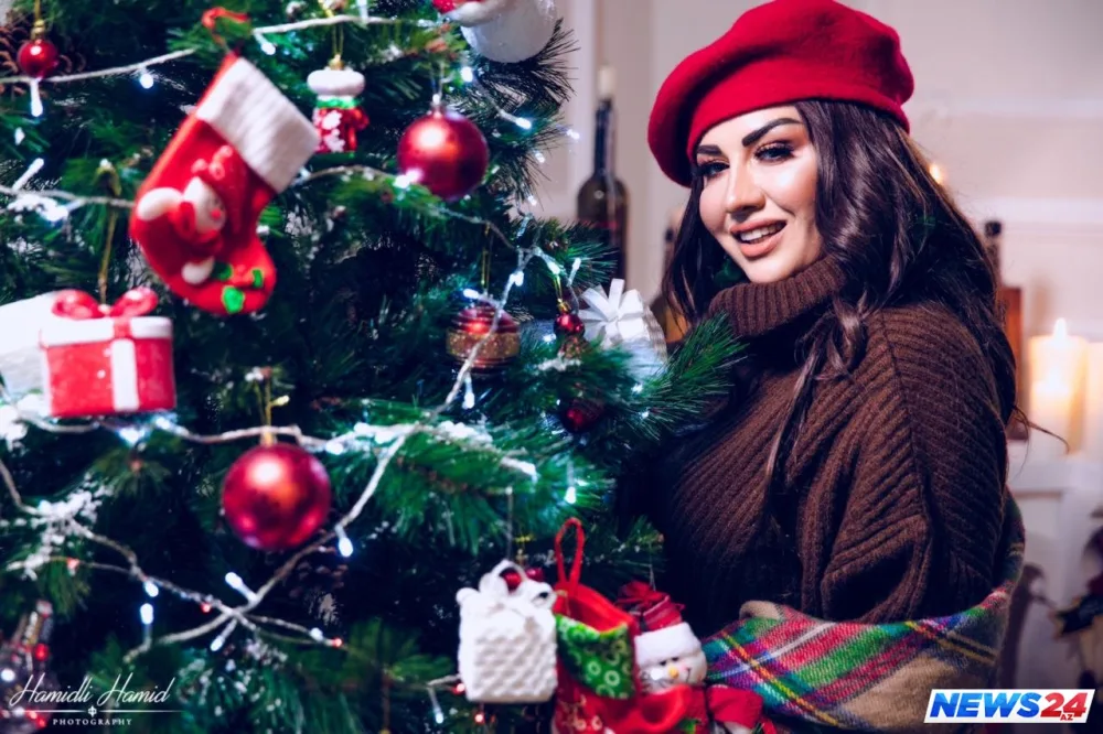 Fatimə və oğlundan Yeni il ab-havalı - FOTOSESSİYA