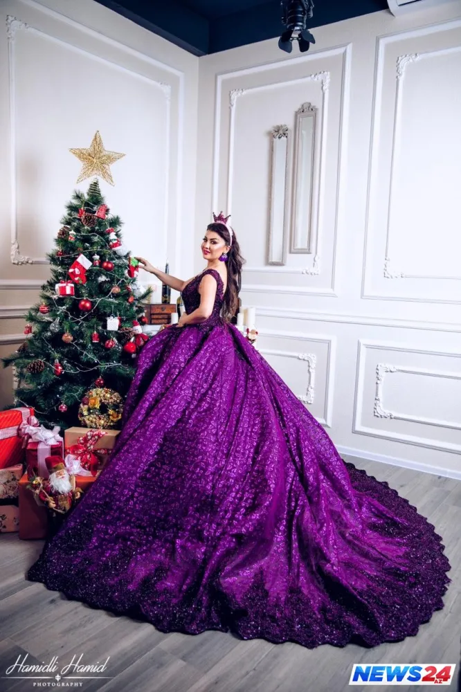 Fatimə və oğlundan Yeni il ab-havalı - FOTOSESSİYA