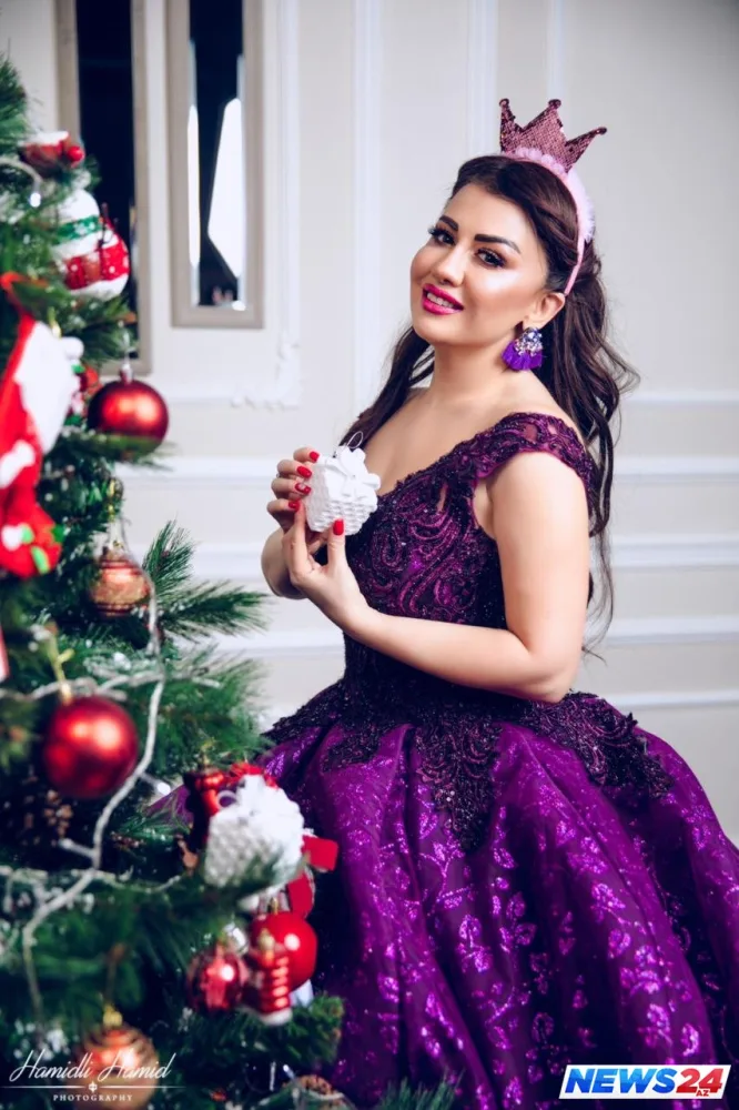 Fatimə və oğlundan Yeni il ab-havalı - FOTOSESSİYA