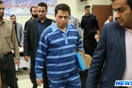 İranda ən böyük korrupsionerlərdən biri Dərmoni dar ağacından asılıb